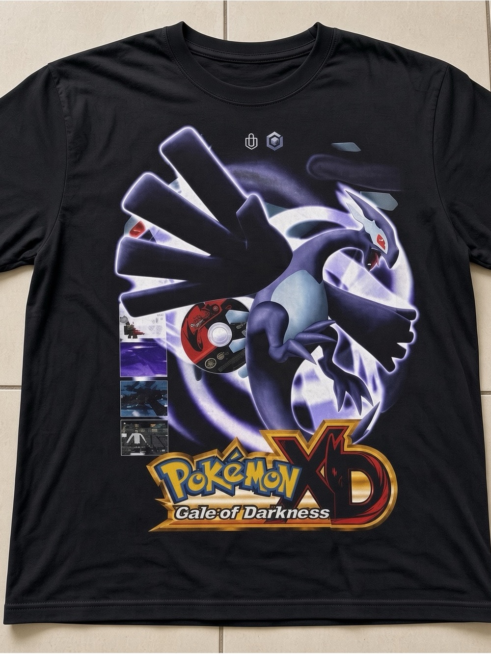 Shadow Lugia Pokémon XD Gale of Darkness T-shirt